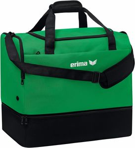 Erima Sportsbag Team With Bottom Case - szmaragdowy, rozmiar:S