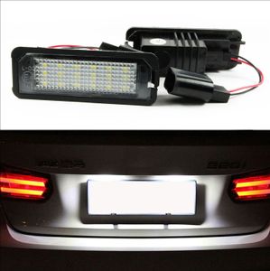 oświetlenie tablicy rejestracyjnej 2x LED PREMIUM do VW Lupo / Polo 6N2 9N 6R od 1999-2018