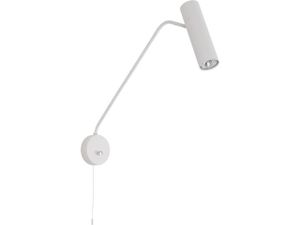 Wandlampe mit Schalter Weiß GU10 Metall Modern Wandleuchte