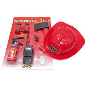 Kinder Feuerwehrmann Spiel-Set und Helm mit Sound