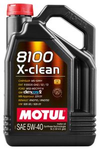 Motul 8100 X-clean 5W-40 5 Liter Kanister
