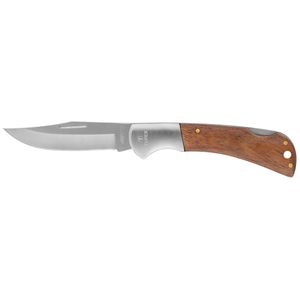 TOPEX Mehrzweckmesser, Klinge 80 mm, klappbar, Holzschalen, Messer, Knife