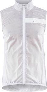 CRAFT Essence Light Wind Vest M white S