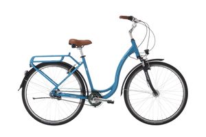Alpha Plus Citybike Damen/Herren CITY 7-Gang 28" Blau (RH: 48 cm)