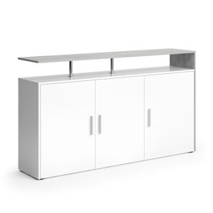 Vicco Sideboard Amato, 160 x 91.6 cm, Weiß/Beton