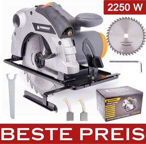 POWERMAT HANDKREISSÄGE Kreissäge Säge Sägeblatt 2250W PM-RPT-2250M POWERMAT HANDKREISSÄGE Kreissäge Säge Sägeblatt 2250W PM-RPT-2250M