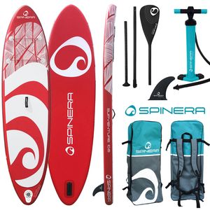 SUP SPINERA SUPVENTURE 10'6" DLT Aufblasbares Stand Up Paddle Board | 320 x 80 x 15 cm | Surfboard für Einsteiger & Fortgeschrittene mit zubehör