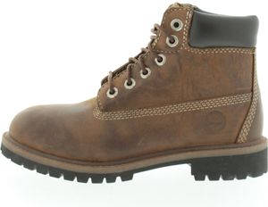 Timberland 6IN PREM WHEAT - dámské šněrovací boty - C12909 - nubuc-yellow, Velikost:39 EU