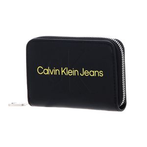 CALVIN KLEIN JEANS Brieftasche Damen Polyurethan Schwarz GR77535 - Größe: Einheitsgröße