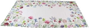 Tafeldecke Blumenwiese 100% Baumwolle 140x240cm