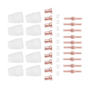40pcs Plasma-Schneidbrenner Verbrauchsmaterial Kit Plasma-Schneidbrenner Teile für PT31/LG40/CUT40