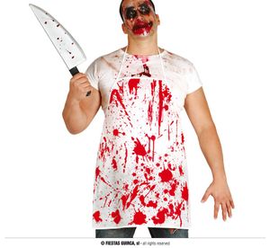 Krvavá zástěra - krev - Halloween
