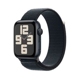 Apple Watch SE GPS 44mm Alu Mitternacht Sport Loop