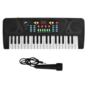 37Key Electric Piano Keyboard Detský digitálny nástroj Hračka s mikrofónom Napájanie na batérie 37Key Electric Piano Keyboard Detský digitálny nástroj Hračka s mikrofónom Napájanie na batérie