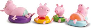 IMC TOYS Packung mit 4 Bain Peppa Pig Figuren