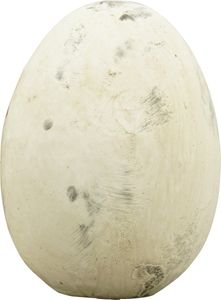 Ei VALO Keramik creme Vintage Osterei Ø11cm H15cm