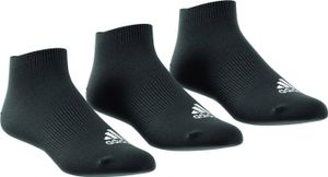 adidas Performance ponožky do tenisiek 3 páry čierne 39/42
