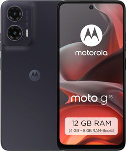 Motorola moto g15, 17,1 cm (6.72"), 4 GB, 128 GB, 50 MP, Android 15, Šedá