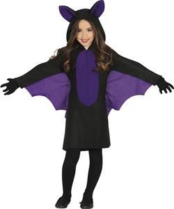 Fledermaus Kinder Jumpsuit, Größe: 10 - 12 Jahre Farbe: Schwarz Fledermaus Kinder Jumpsuit, Größe: 10 - 12 Jahre Farbe: Schwarz