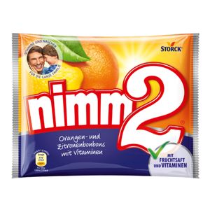 Storck Nimm2 Bonbons mit Vitaminen und Fruchtsaftfüllung 145g