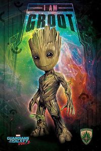 Guardians of the Galaxy Vol. 2 Poster Kid Groot 91,5 x 61 cm