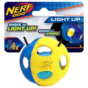 NERF Dog LED Ball S grün/rot