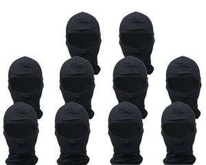10x Sturmhaube Sturmmaske Gesichtsmaske schwarz Roller Motorrad Moped Helm Maske