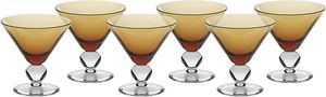 Eiscremeglas Cocktail 6er-Set Colori Vero 11cm orange Eiscremeglas Cocktail 6er-Set Colori Vero 11cm orange