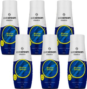 6x SodaStream Xtreme Energy Sirup 440ml 6x SodaStream Xtreme Energy Sirup 440ml
