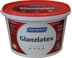 10L Renovo Glanzlatex Weiß hochglänzend