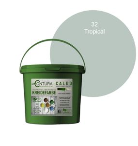 Contura BeGreen 1Kg. Kreidefarbe Shabby Chic Möbellack - 32 Tropical
