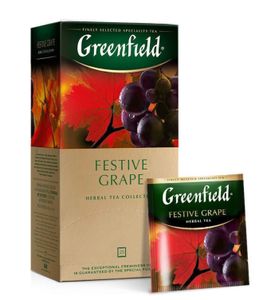 Tee Greenfield herbal FESTIVE GRAPE 25 btl Kräuter Tee