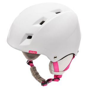 meteor Kiona Skihelm Snowboardhelm Snowboard Helm Ski Helmet Weiß/Rosa