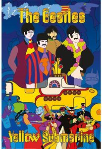 The Beatles - Poster "Yellow Submarine", Maxi PM8079 (91,5 cm x 61 cm) (Bunt)
