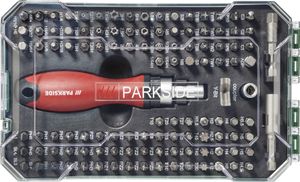 PARKSIDE® Ratschen-Schraubendreher-Bit-Satz Schraubenzieher-Satz 115-teilig