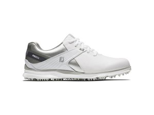 Footjoy Pro|SL Golfschuh Damen Weiß/Silber/Grau 42