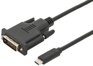 DIGITUS USB Type-C Adapterkabel Type-C - DVI 2,0 m