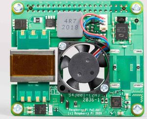 Raspberry Pi Foundation PoE+ Hat für Raspberry Pi 3B+ und Pi 4