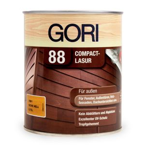 0,75L Gori 88 Compactlasur eiche hell Compact Lasur Holzschutz Holzlasur