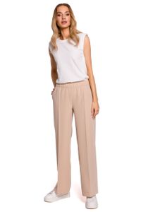 Made of Emotion Elegante Hosen für Frauen Ottili M570 beige S