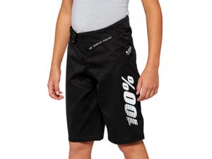 100% R-Core Jugend Fahrrad Shorts (Black,28)