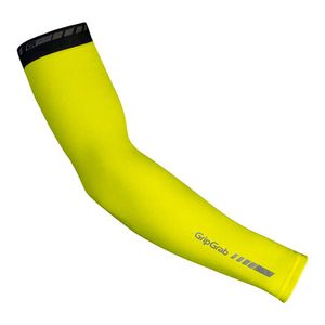 Gripgrab Arm Warmers Classic Hi-vis Fluo Yellow M