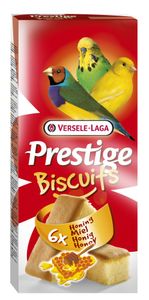Versele-Laga Prestige Biscuits Honey- Medové sušenky pro ptáky 6ks.