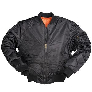 Mil-Tec US FLIEGERJACKE TYP MA1 PES SCHWARZ M