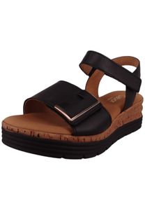 Gabor Damen  Sandalen Keil G-Weite 42.700 Schwarz