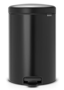 Brabantia Treteimer Newicon 20,0 L schwarz matt