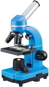 Bresser Junior Biolux SEL 40–1600x Microscope, blue