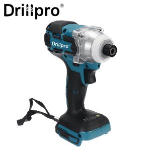 Drillpro 18V bezkartáčový vrtací rázový utahovák Akumulátorový rázový utahovák 520Nm - bez baterie