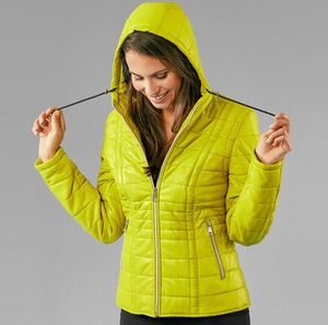 J. Gillie - Damen Lederjacke Steppjacke Kapuze Lammnappa gelb-grün lemon Größe 38 J. Gillie - Damen Lederjacke Steppjacke Kapuze Lammnappa gelb-grün lemon Größe 38