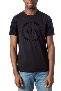 ARMANI EXCHANGE T-shirt Herren Baumwolle Schwarz GR39216 - Größe: XS